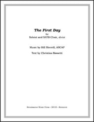 The First Day SATB choral sheet music cover Thumbnail